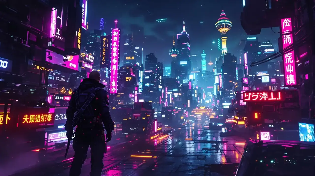 赛博朋克边缘行者 背景